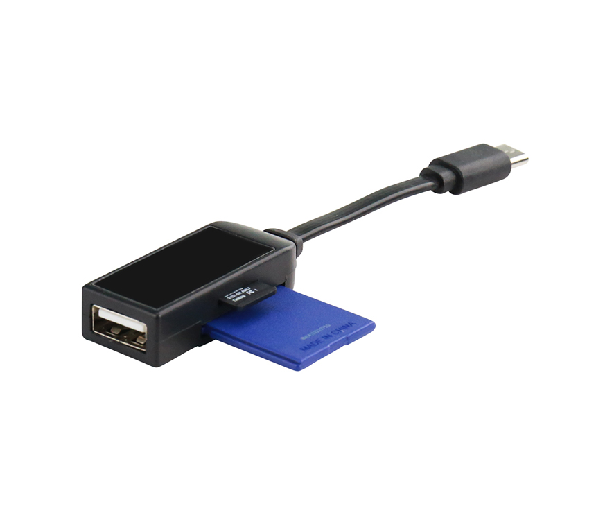 UC771 Type-C Card Reader Hub