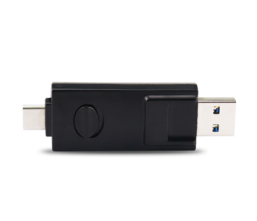 UC390 Type-C / USB A Card Reader