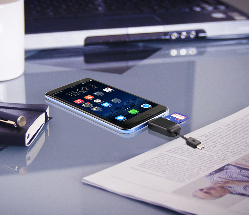 UC116 Type-C / Micro USB Card Reader
