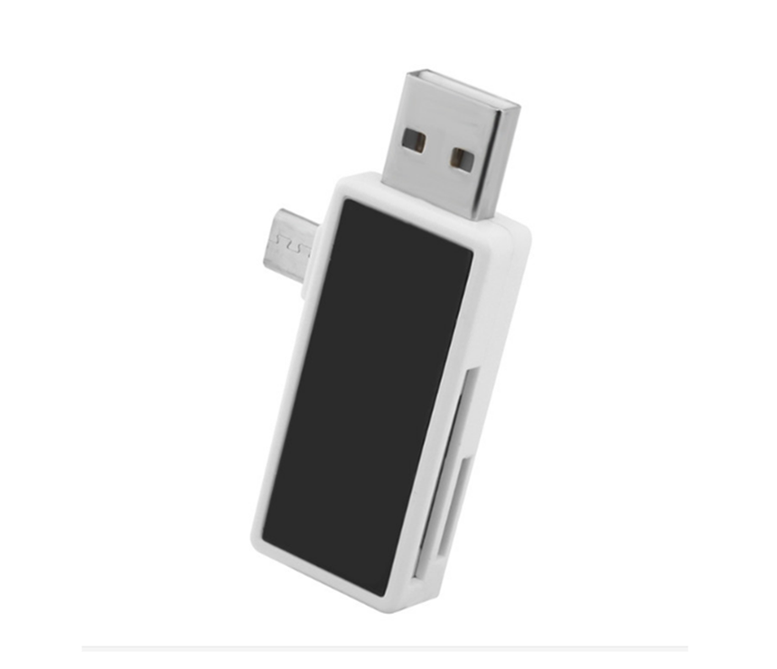 OTG115 USB A / Micro USB OTG Card Reader