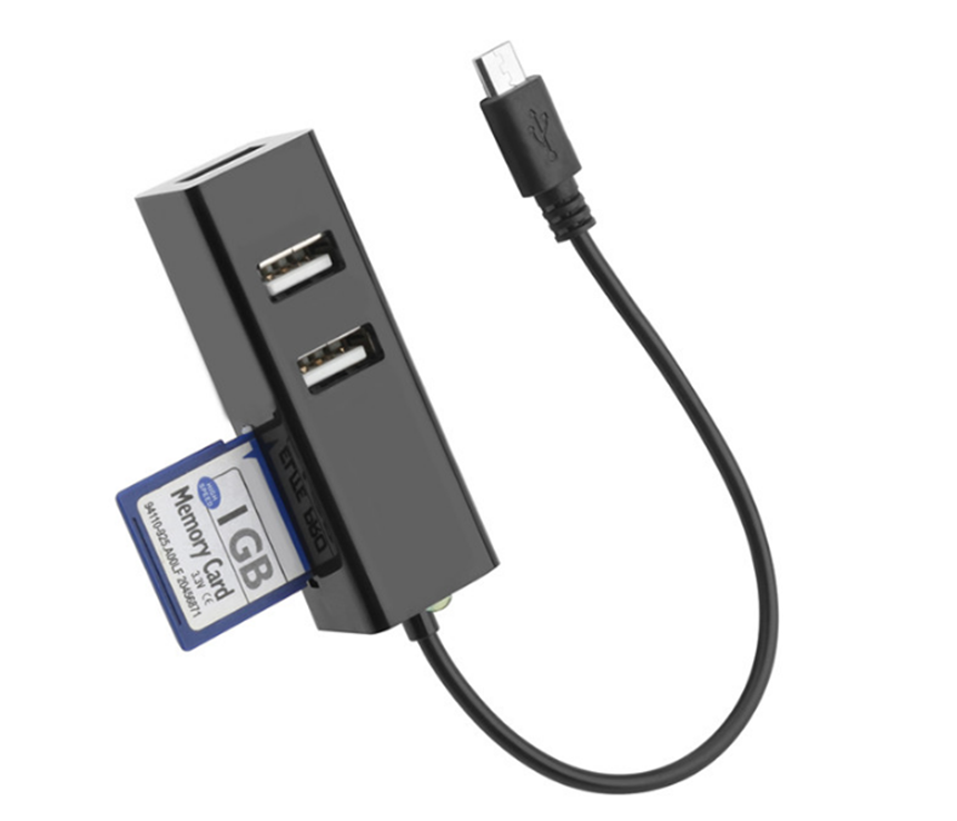 OTG707 OTG Card Reader & Hub