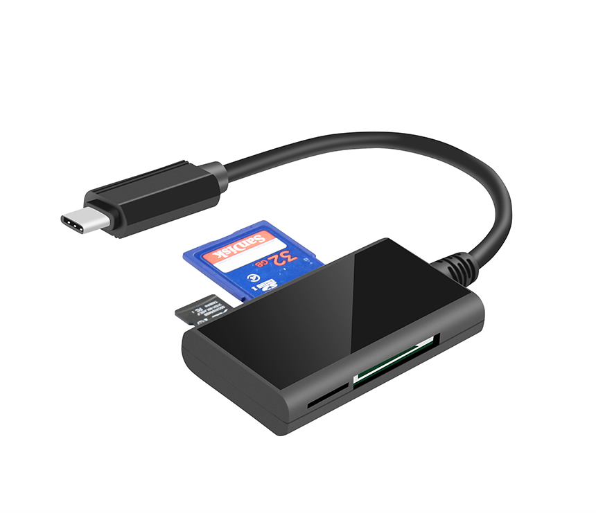 UC3296 Type-C Card Reader