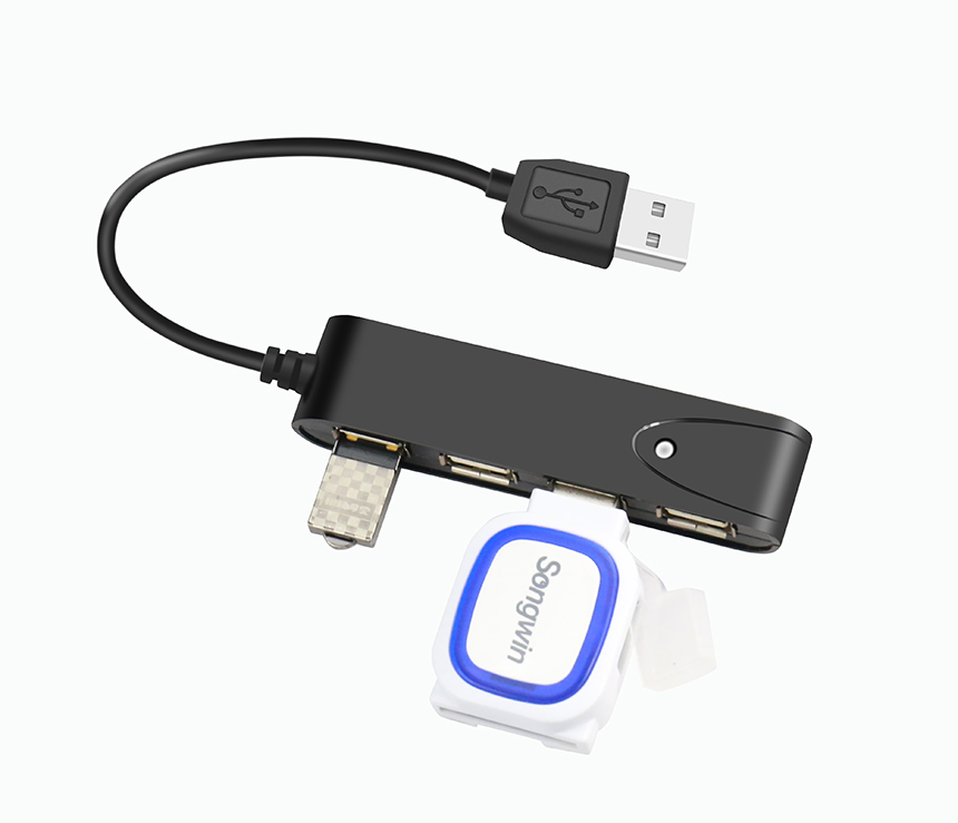 H241 USB 2.0 4 Ports Hub
