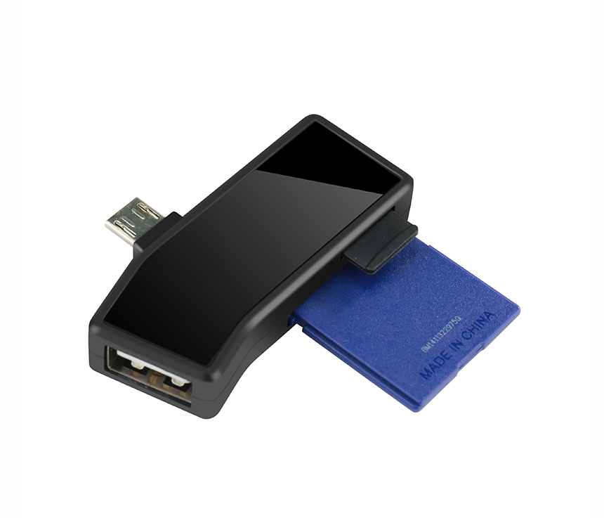 OTG773 OTG Card Reader with Hub