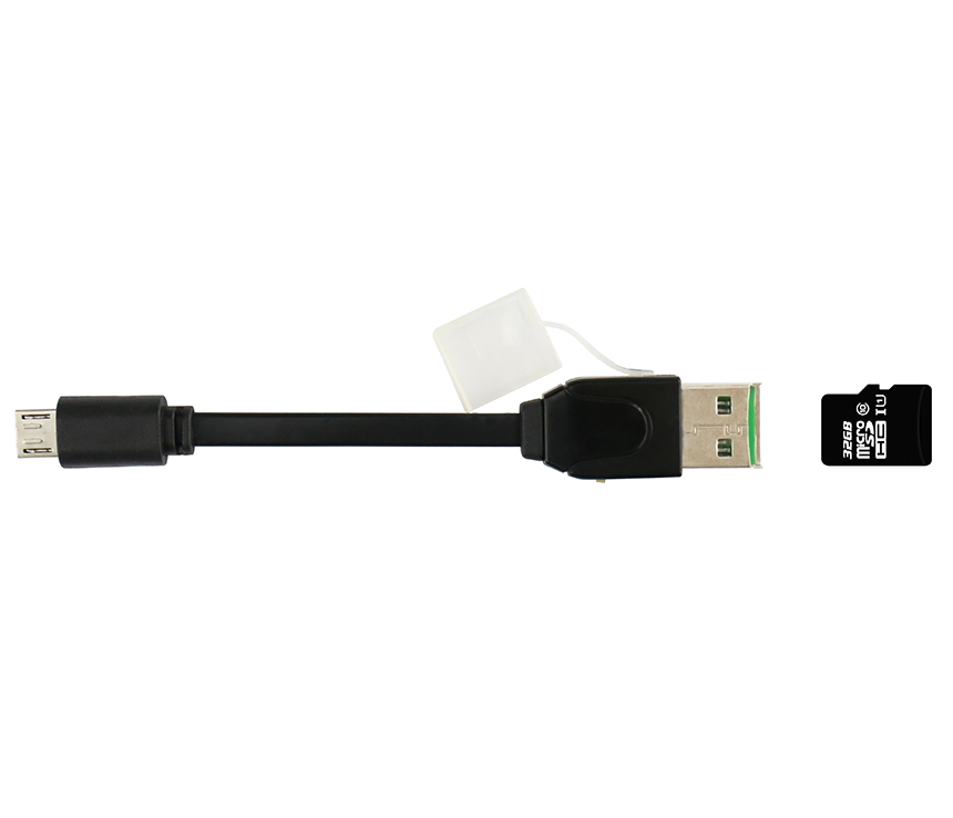 OTG103 OTG / PC Micro SD Card Reader & USB 2.0 to Micro USB Cable