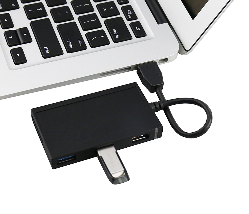 C811 Multi Smart Card Reader with USB Hubs