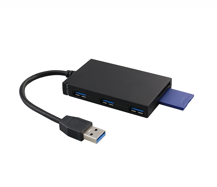 C811 Multi Smart Card Reader with USB Hubs